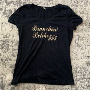 Brunchin’ Betchezzz V-neck Tee